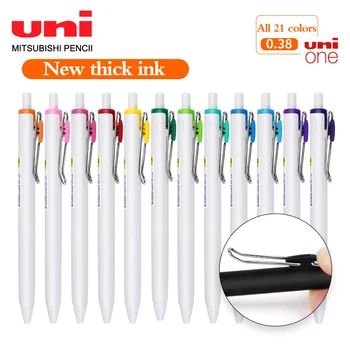 1 Шт Гелевая Ручка UNI UMN-S-38 Монохромная Шариковая Ручка Нажимного типа Для Студенческого Письма, Офисная Ручка Для Подписи, Школьные Принадлежности, Канцелярские принадлежности 0
