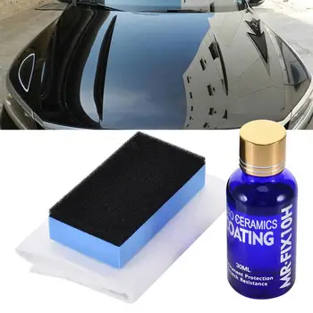 10H 30ML Автомобильное Керамическое Покрытие Anti Scratch Liquid Na & no Ceramic Coating Краска Герметик Защита Супер Гидрофобная