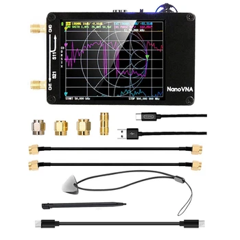 2023 Новый анализатор векторной сетевой антенны Nanovna-H 10 кГц-1,5 ГГц, тестер спектра MF HF VHF UHF 0