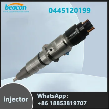 Beacon Высококачественный Новый 0445120199 4994541 0 445 120 199 Инжектор системы впрыска топлива common rail для Cummins ISLE 0
