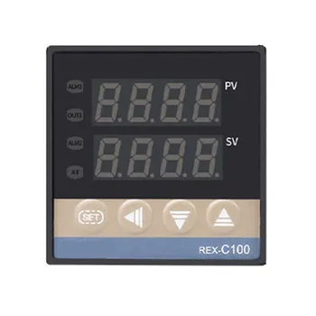 REX-C100 M * DN Интеллектуальный цифровой дисплей Регулятор температуры Релейный выходной термостат 0-400 ℃ ПИД-регулятор
