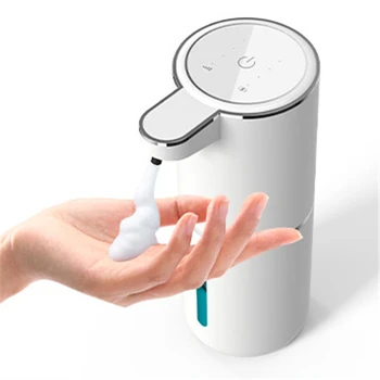 Автоматический дозатор мыла для пены с подзарядкой от USB, Настенный индуктивный аппарат для дезинфекции рук, Кухонный бесконтактный дозатор жидкого мыла 0