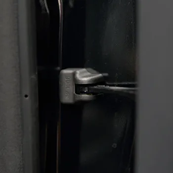 Антикоррозийный Водонепроницаемый Дверной Замок Ключ-Пряжка Ограничительного Устройства Накладка Для Volkswagen VW Tiguan L MK2 2016 2017 2018 2019 2020 2021 4
