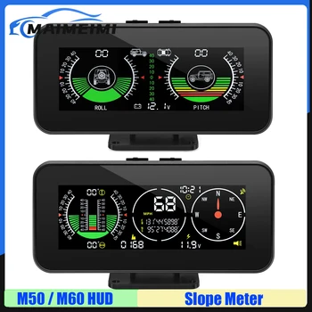 Дисплей Измерителя наклона M50 GPS + BDS Двухрежимный Головной Дисплей С Чипом M50 HUD Интеллектуальный Инклинометр Для Бездорожья 4X4 Автомобильные Аксессуары 0