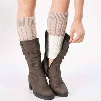 Женские мягкие короткие вязаные носки, связанные крючком, гетры для ботинок, грелка для лодыжек 0