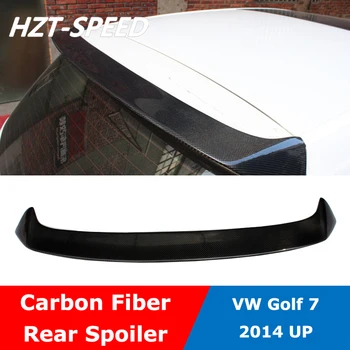 Задний спойлер GOLF 7 GTI в стиле углеродного волокна, крыло на крыше для VW Golf 7 С 2014 года ВЫПУСКА 0