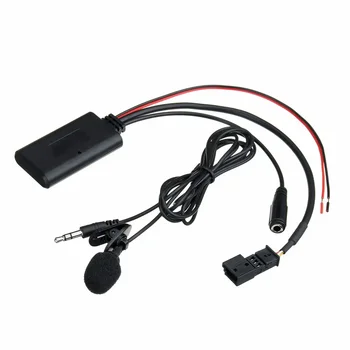 кабель-адаптер Bluetooth Aux-приемника с Микрофоном для BMW E46 E39 E53 X5 2002-2006 для Интерфейса Аудиоголовки с Большим экраном 16:9 0