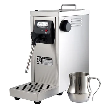 Коммерческая машина для вспенивания молока Xeoleo, машина для приготовления молочной пены, машина для кипячения паровой воды, для приготовления эспрессо, паровая кофеварка мощностью 1450 Вт