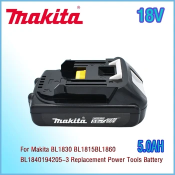 Литий-ионный аккумулятор Makita 18V 3.0Ah подходит для Makita BL1830 BL1815 BL1860 BL1840 194205-3 0