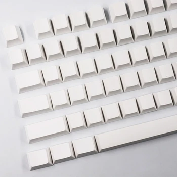 Минималистичные Белые Пустые Колпачки Для ключей CherryProfile для Механической клавиатуры 108 104 3