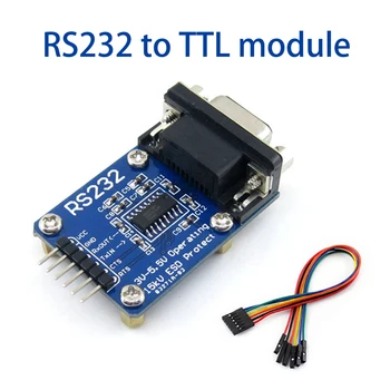 Модуль TTL-RS232 TTL RS232 Мужской Женский Модуль взаимного преобразования Последовательный уровень Преобразования в SP232 TTL Последовательный порт ESD Защиты 0