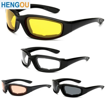 Мотоциклетные очки, Велосипедные Ветрозащитные очки для верховой езды, Спортивные Новые Мото-очки, Мужские солнцезащитные очки, женские Защитные очки UV400 0