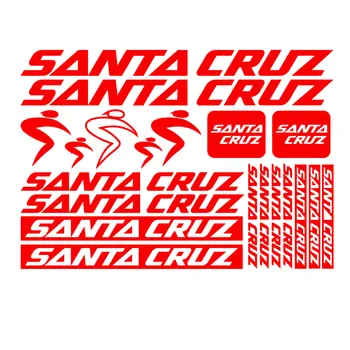 Наклейка на автомобиль Совместима с набором виниловых наклеек Santa Cruz для велосипеда Наклейка для украшения велосипеда, 30 см