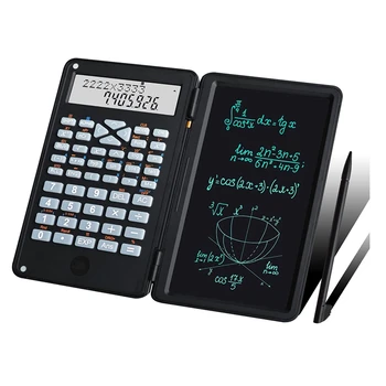 Научные калькуляторы со стираемой доской для письма 240 функций Калькуляторы школьные принадлежности премиум-класса для колледжа 0