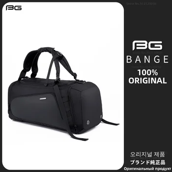 НОВЫЙ мужской многофункциональный рюкзак BANGE, водонепроницаемые дорожные спортивные сумки для фитнеса, сумки для ручной клади, разделительная дорожная сумка для влажной и сухой уборки 0