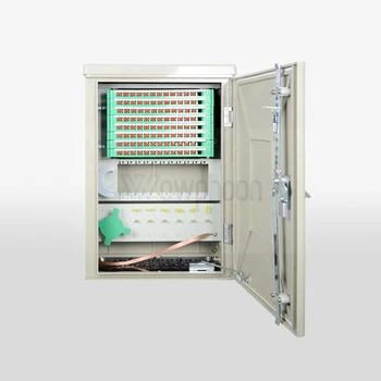 Оборудование Ftth 96-жильный шкаф перекрестного подключения телекоммуникационного оборудования FTTH SMC Наружный водонепроницаемый волоконно-оптический шкаф IP65