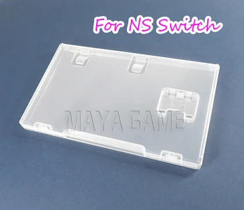 Прозрачная коробка, держатель картриджа для игровых карт, чехол для игровой карты Nintend Switch NS с держателем для книги для вставленной крышки