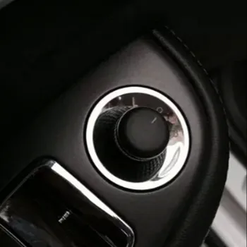 Ручка переключателя зеркала заднего вида из нержавеющей стали, Украшение для стайлинга автомобилей, чехол для Opel Mokka Chevrolet Cruze Malibu для Buick Excelle