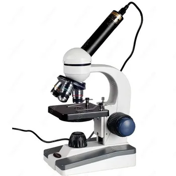 Светодиодный студенческий научный микроскоп-AmScope Поставляет 40X-800X крупный и мелкий светодиодный студенческий научный микроскоп + тепловизор