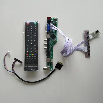 ТВ AV USB VGA АУДИО ЖК-дисплей LED плата контроллера платы комплект для LTN173KT01 LTN173KT02 LTN173KT03 1600X900 17,3