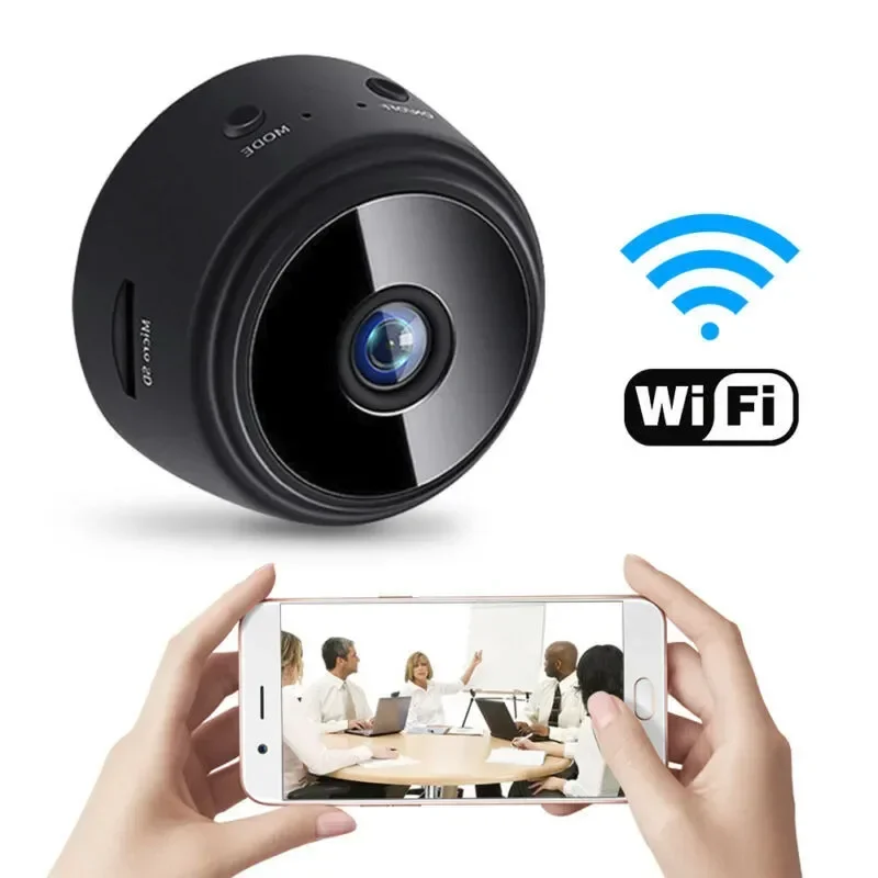 МИНИ-камера видеонаблюдения Wi-Fi, аудио для дома, беспроводная камера для помещений, камера видеонаблюдения HD 1080P, камера для защиты от видеонаблюдения, IP-монитор Wifi