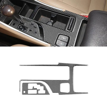 Наклейка для отделки панели переключения передач центральной консоли из углеродного волокна для деталей Hyundai Sonata 8Th 2011-2014 гг.