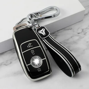 Точечные аксессуары car tpu для Mercedes-Benz key shell chain new C-class C200L CLA CLS GLC GLE320 ML350 3